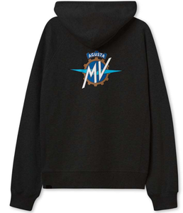 MV AGUSTA LOGO CROWN HOODIE (BLACK)