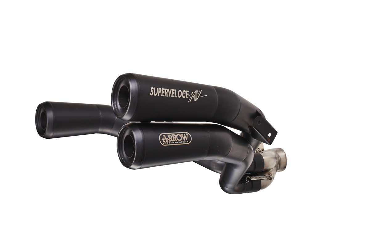 ARROW RACING 2+1 SILENCER EXHAUST FOR MV AGUSTA SUPERVELOCE