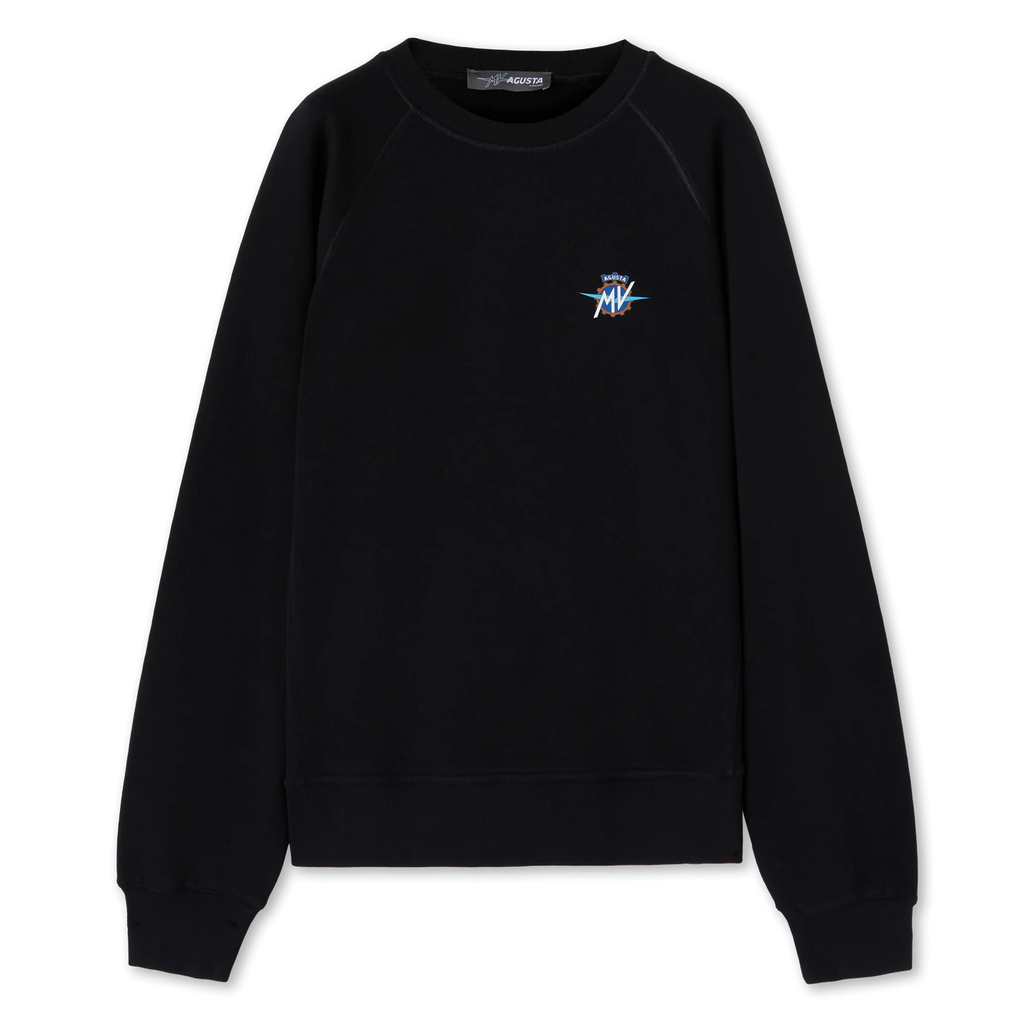 MV AGUSTA LOGO LEVEL 2 CREW NECK (BLACK)