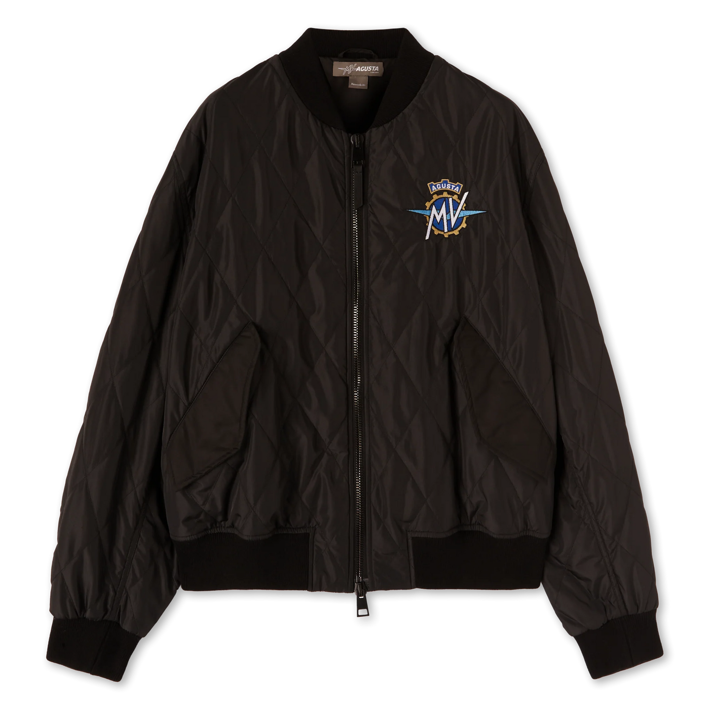 MV AGUSTA BOMBER JACKET BLACK