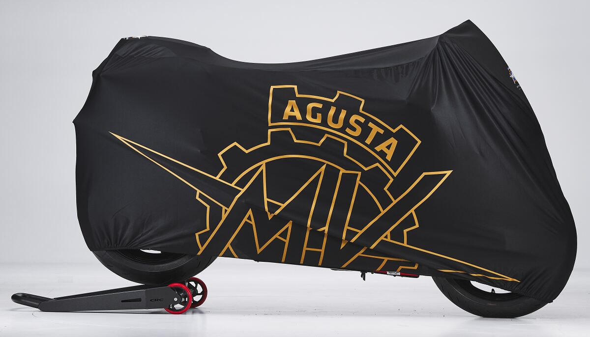 MV Agusta Indoor Bike Cover / Black with Gold