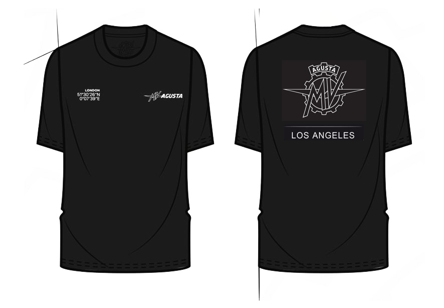 MVLA T-SHIRT - MV AGUSTA LOS ANGELES T-SHIRT