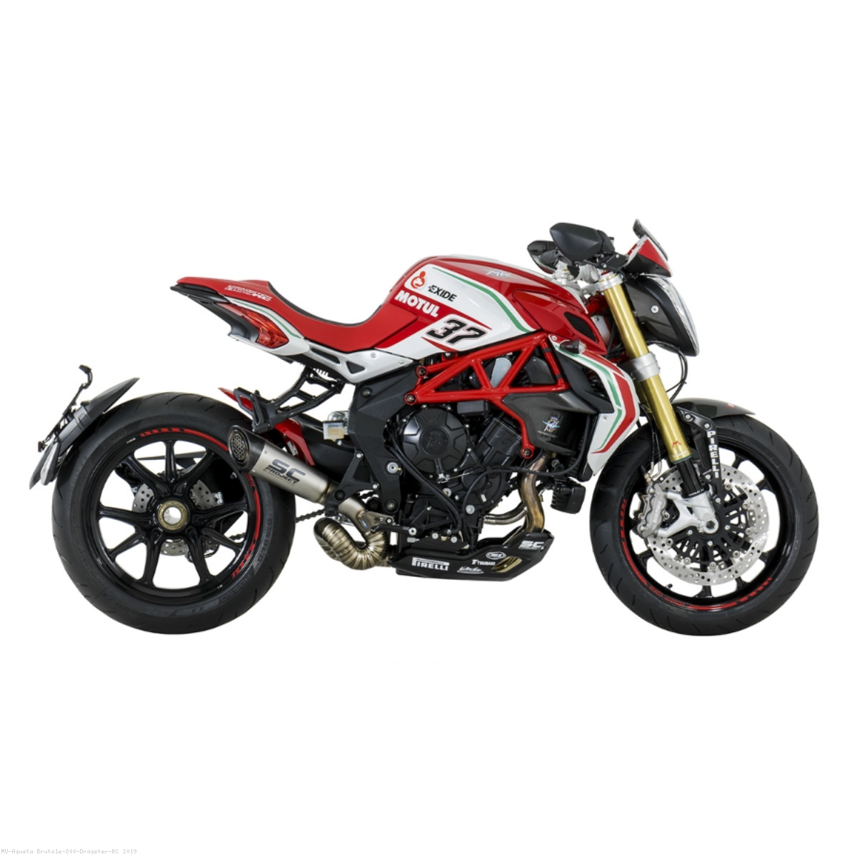 SC-Project S1 Exhaust for MV Agusta / Brutale 800 Dragster RR Superveloce 800