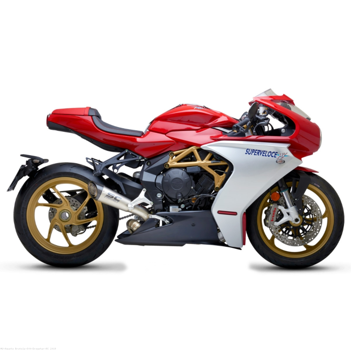 SC-Project S1 Exhaust for MV Agusta / Brutale 800 Dragster RR Superveloce 800